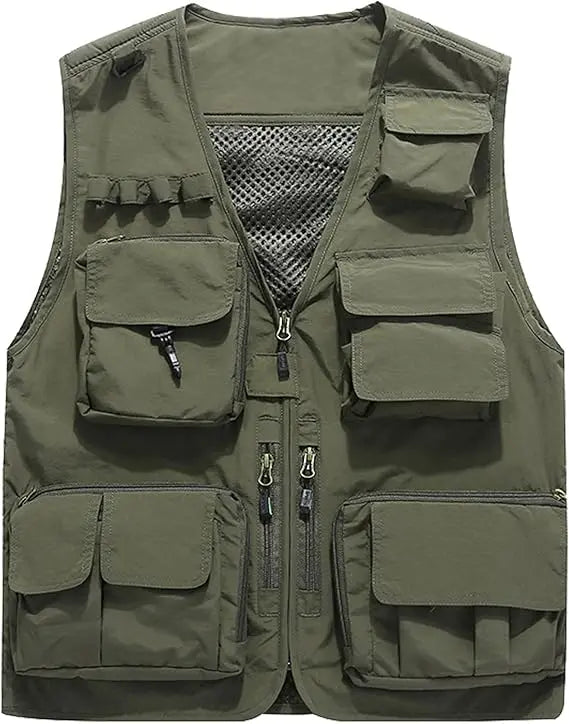 AVC Photo Vest - Military Green - AVC photo video store