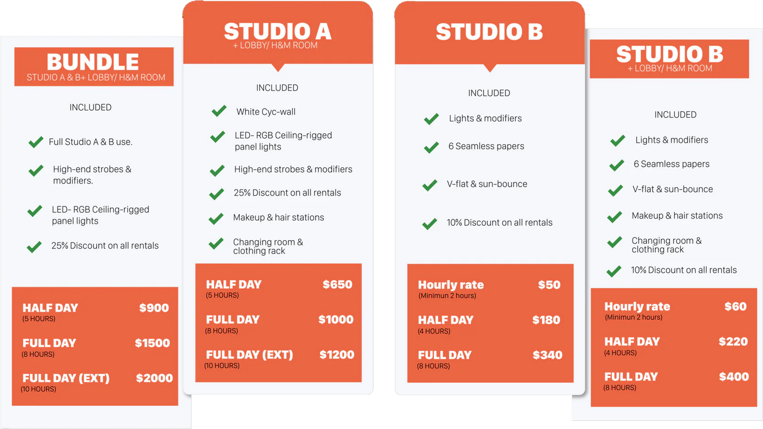 Photography & Video Rental Studio Miami FL, USA Cyclorama Studio