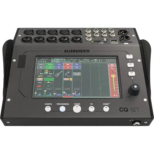 Mezclador digital compacto de 12 canales con pantalla táctil Allen &amp; Heath CQ12T