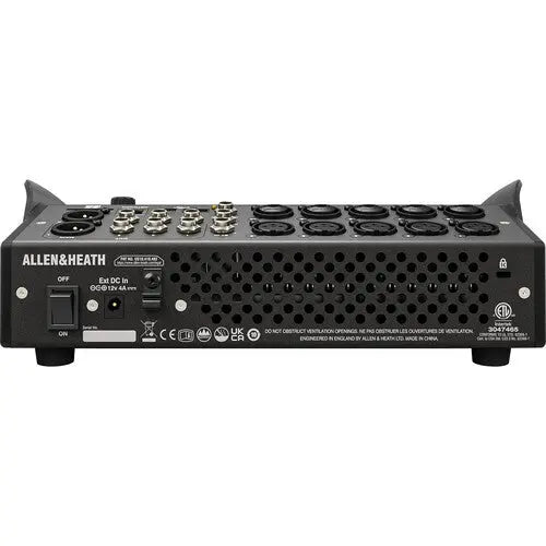 Mezclador digital compacto de 12 canales con pantalla táctil Allen &amp; Heath CQ12T