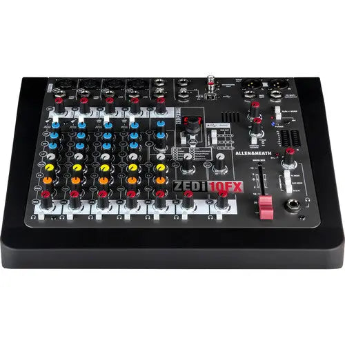 Mezclador híbrido compacto/interfaz USB Allen &amp; Heath ZEDi10FX (con motor de efectos integrado)