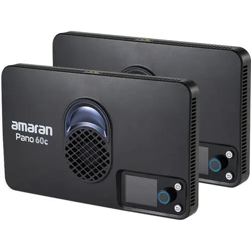 Amaran Pano 60c RGB COB Mobile Light Panel (2-Light Kit) - AVC photo video store