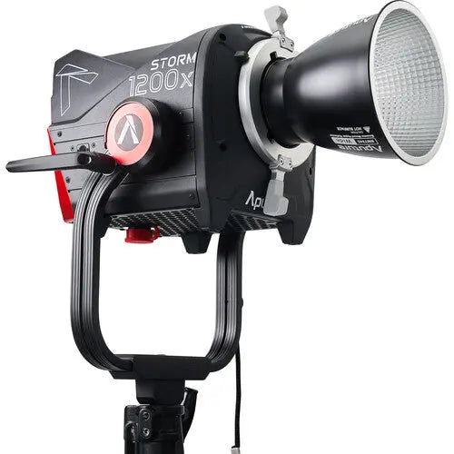 Aputure STORM 1200x Cine Kit with Skid Support, Fresnel, and Barndoors - AVC photo video store