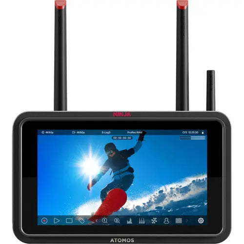 Atomos Ninja TX 5-inch, 1500nit Wi-Fi enabled, SDI/HDMI HDR monitor-recorder - AVC photo video store