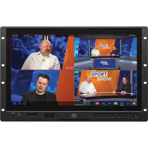 Atomos 19" Shogun AV-19 Rackmount 4K HDR Monitor-Recorder-Switcher - AVC photo video store