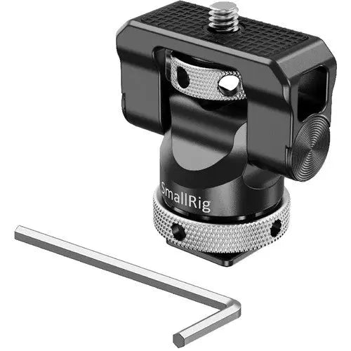 Suporte de monitor giratório e inclinável SmallRig BSE2346B com adaptador de sapata 