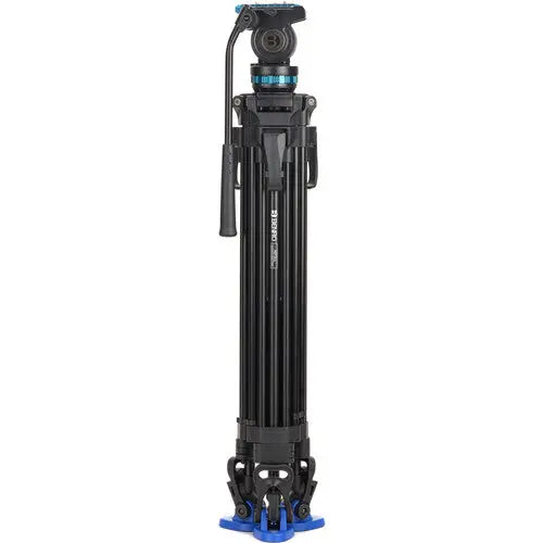 Benro A572LLKH Lightning Lock Tripod with KH Head (Aluminum, 60mm Bowl) - AVC photo video store