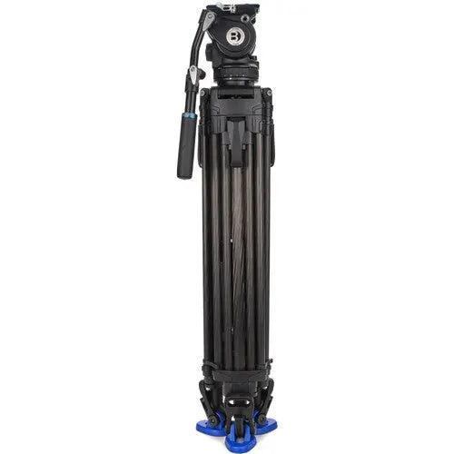 Benro C673LL Lightning Lock Tripod Kit with BV6H PLUS Head (Carbon Fiber, 75mm Bowl) - AVC photo video store