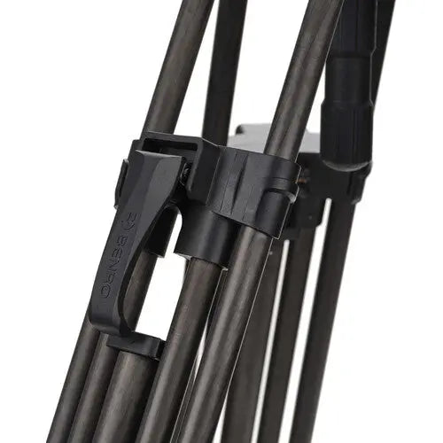 Benro C673LL Lightning Lock Tripod Kit with BV6H PLUS Head (Carbon Fiber, 75mm Bowl) - AVC photo video store