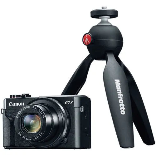 Canon PowerShot G7X Mark II Digital Camera Video Creator Kit - AVC photo video store