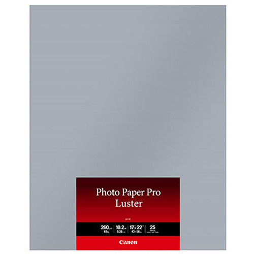 Canon LU-101 Photo Paper Pro Luster (17 x 22", 25 Sheets)