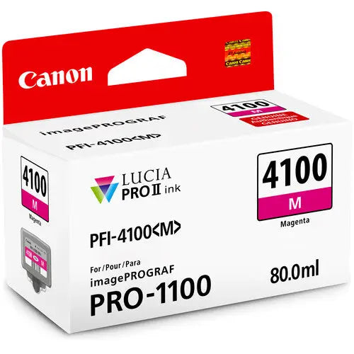 Canon PFI4100 Pigment Ink Tank (80ml) F/PRO1100 - AVC photo video store