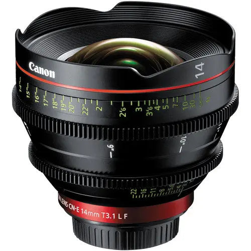 Canon CN-E 14mm T3.1 L F Cinema Prime Lens (EF Mount) - AVC photo video store