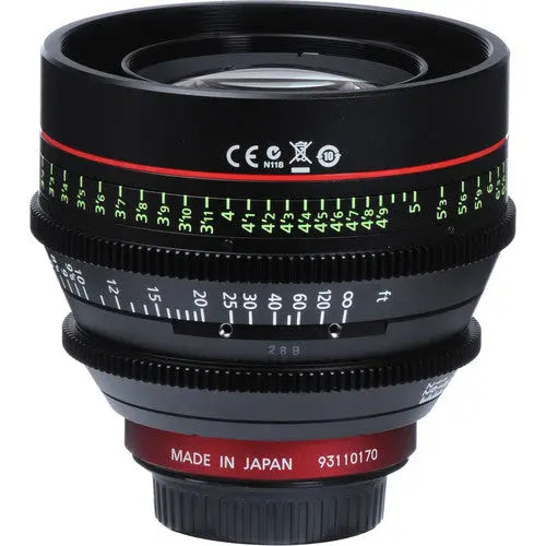 Canon CN-E 85mm T1.3 L F Cinema Prime Lens (EF Mount) - AVC photo video store