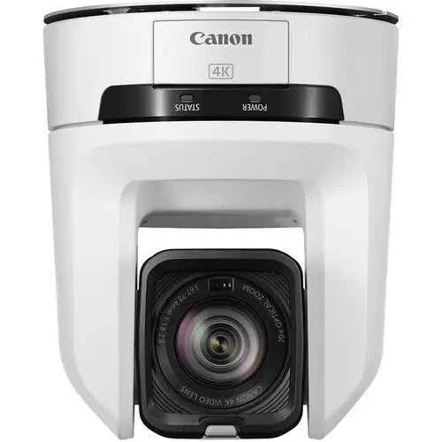 Canon CR-N100 4K NDI PTZ Camera with 20x Zoom (Titanium White) - AVC photo video store