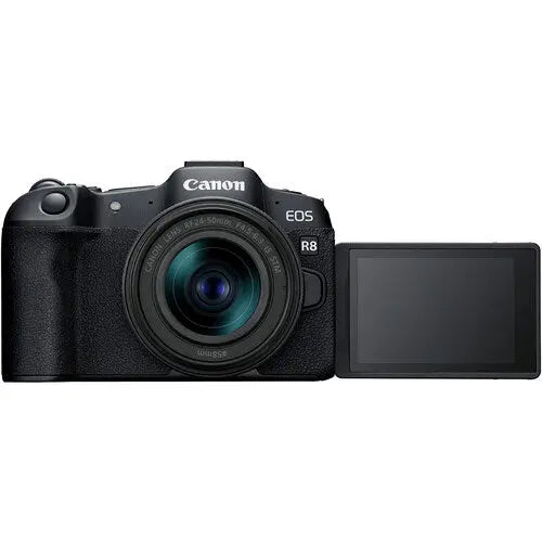 Canon EOS R8, RF 24-50mm f/4.5-6.3 IS STM Lens - AVC photo video store