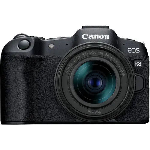 Canon EOS R8, RF 24-50mm f/4.5-6.3 IS STM Lens - AVC photo video store