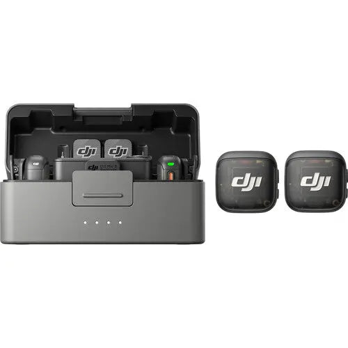DJI MIC 3 2-Person Compact Wireless Microphone System/Recorder for Camera & Smartphone (2 TX + 1 RX + Charging Case) - AVC photo video store