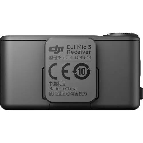 DJI MIC 3 Wireless Microphone Receiver (1 RX) - AVC photo video store