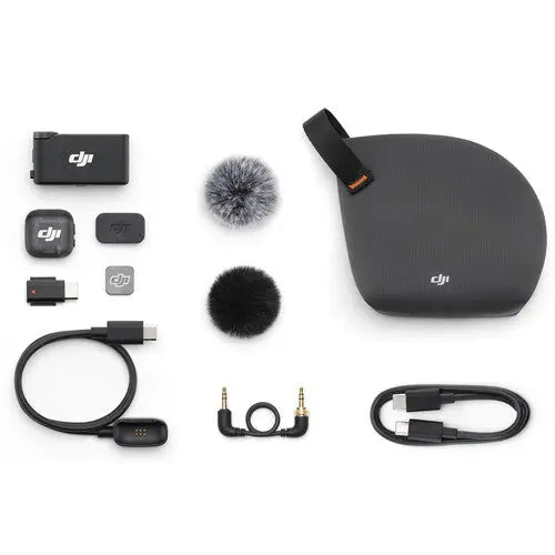 DJI MIC 3 Compact Wireless Microphone System/Recorder for Camera & Smartphone (1TX + 1RX) - AVC photo video store
