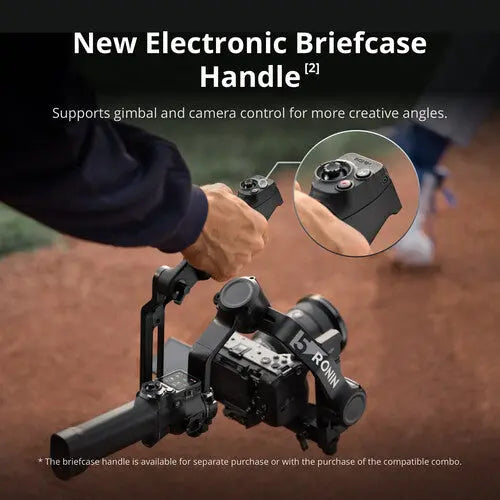 DJI RS5 Combo Gimbal Kit with AI Tracking Module & Briefcase Handle - AVC photo video store