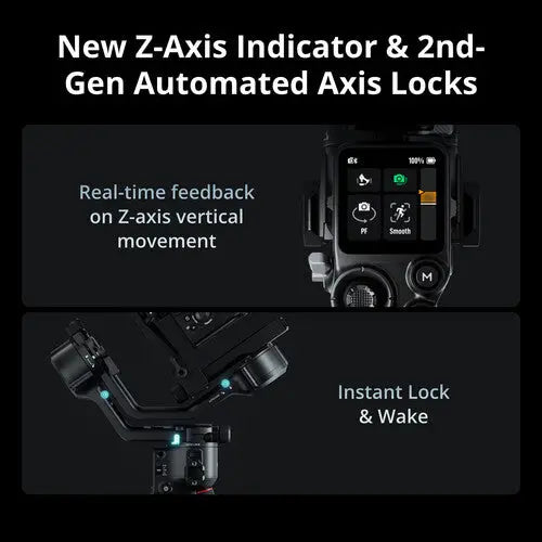 DJI RS5 Combo Gimbal Kit with AI Tracking Module & Briefcase Handle - AVC photo video store