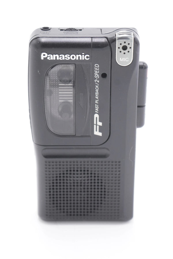 Panasonic RN-202-08595 MicroCassette Voice Recorder 2 Speed Handheld Dictaphone, Used (For Parts) - AVC photo video store