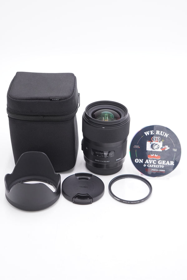 Sigma 3514C-82364 35mm f/1.4 DG Lens F/Canon, Used