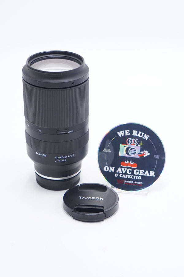 Tamron 7018028FEIII-64457 70-180mm f/2.8 Di III VXD F/ Sony E-mount, Used