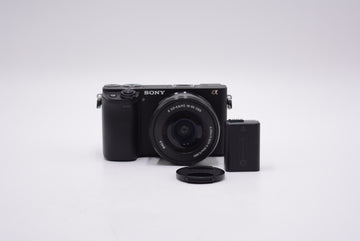 Sony A6400L/1650/3607472 E PZ 16-50mm f/3.5-5.6 OSS, Black, DEMO UNIT