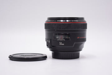 Canon EF50/1.2/15052 EF 50mm f/1.2L USM Lens, Used