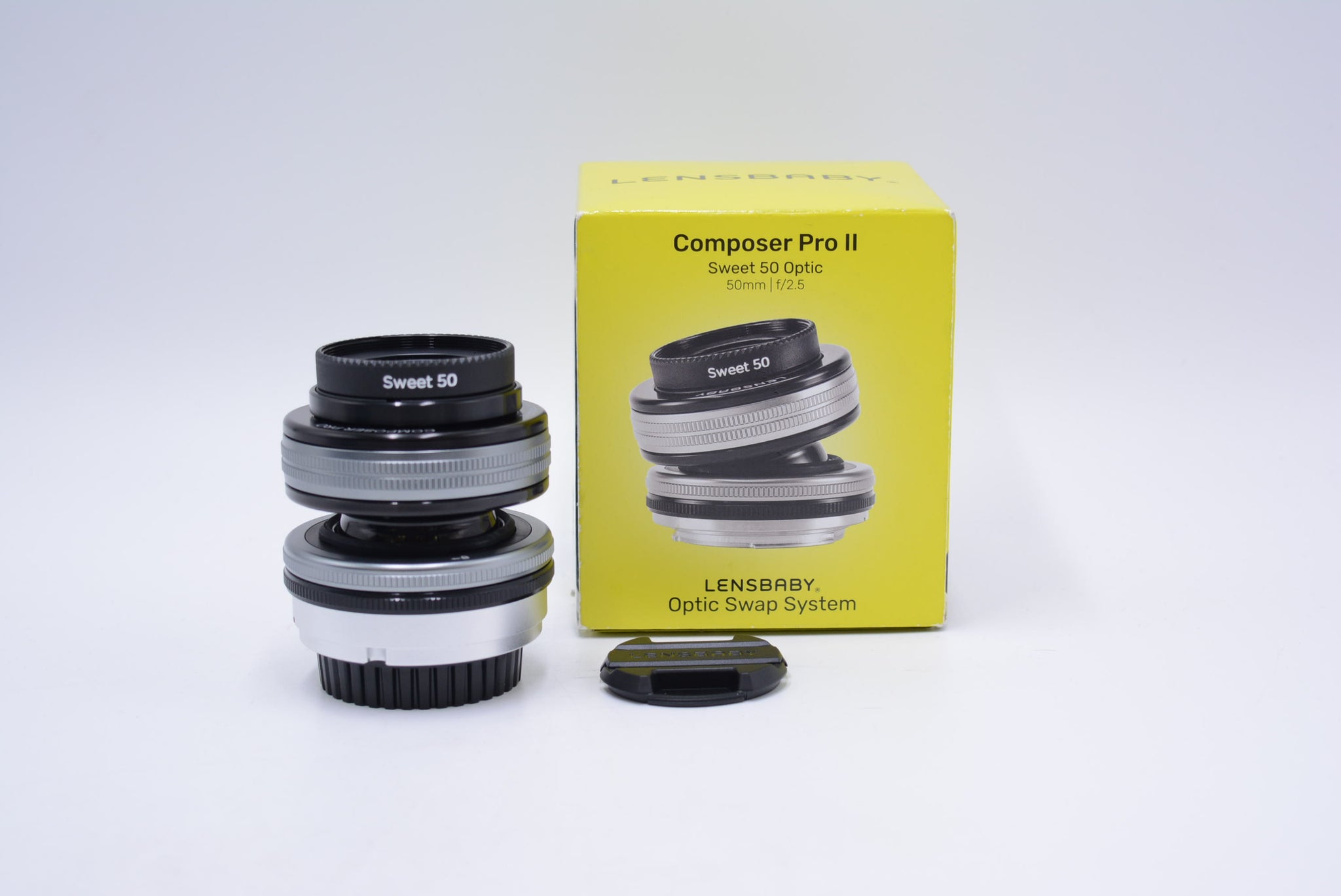 Lensbaby Composer Pro II Swett 50mm f/2.5 F/Sony E mount, Used