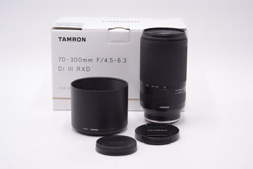 Tamron 70300RXD/S/015809 70-300mm F/4.5 - 6.3 DI III RXD for Sony, Used