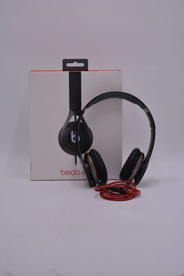 Beats BEATSEP-LGQDV Beats By Dr Dre Beats EP On-ear Wired Headphones (Black/Red), Used