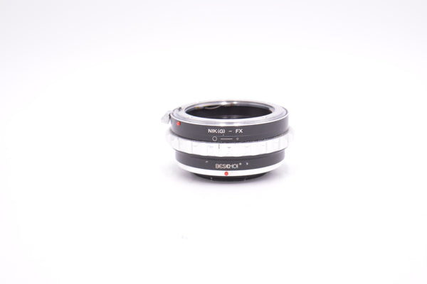 Beschoi Nik (G) to FX Adapter Nikon F-mount to Fuji X-mount, Used