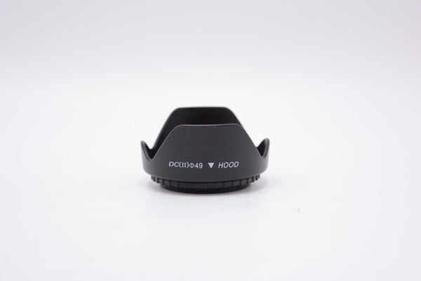 Generic DC-49 II Lens Hood for Digital and Camcorder Cameras, Used