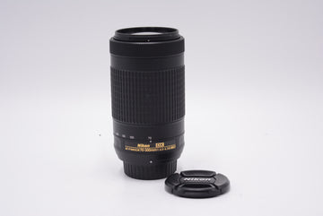 Nikon AFP70300G/75594 AF-P Nikkor 70-300mm f/4.5-6.3 G ED DX, Used