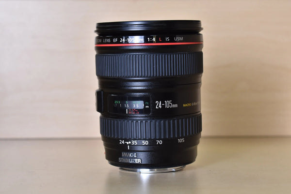 Canon EF24105F4L-26733 24-105mm f/4 L IS USM Macro EF-Mount Lens, Used (For Parts) - AVC photo video store