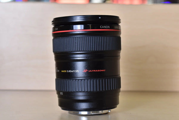 Canon EF24105F4L-26733 24-105mm f/4 L IS USM Macro EF-Mount Lens, Used (For Parts) - AVC photo video store