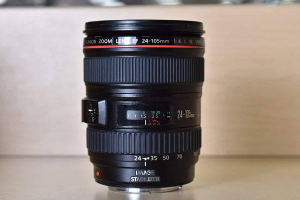 Canon EF24105F4L-26733 24-105mm f/4 L IS USM Macro EF-Mount Lens, Used (For Parts) - AVC photo video store