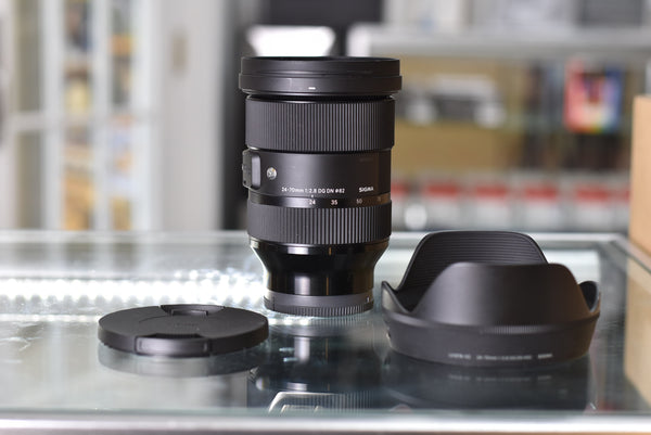 Sigma 2470F28-S-63085 24-70mm f/2.8 DG DN A (Art) Autofocus Lens for Sony E-Mount, Used