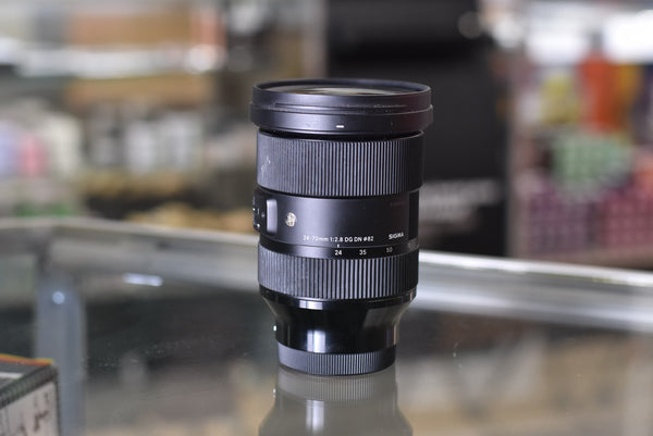 Sigma 2470ART-S-64709 24-70mm f/2.8 DG DN A (Art) Autofocus Lens for Sony E-Mount, Used