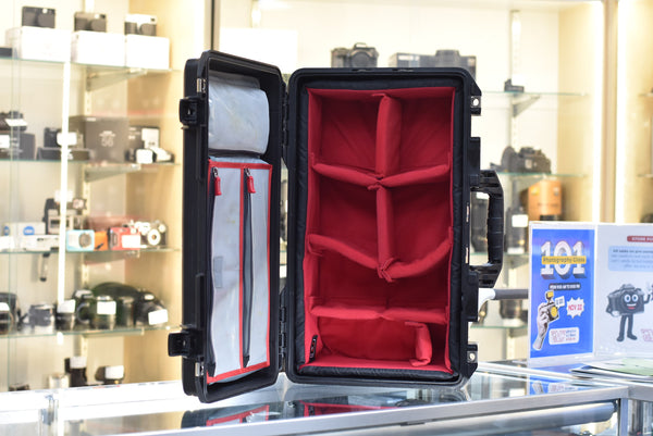 Pelican 1535 Pelican Air Padded Dividers / Lid Organizer, Black, Used