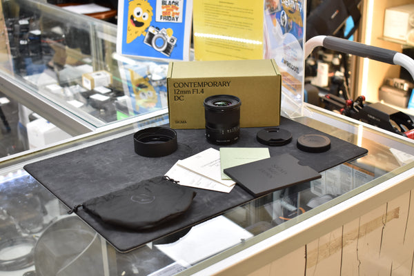 Sigma 12F14-S-38622 12mm f/1.4 DC C (Contemporary) Autofocus APS-C Lens for Sony E-Mount, Used