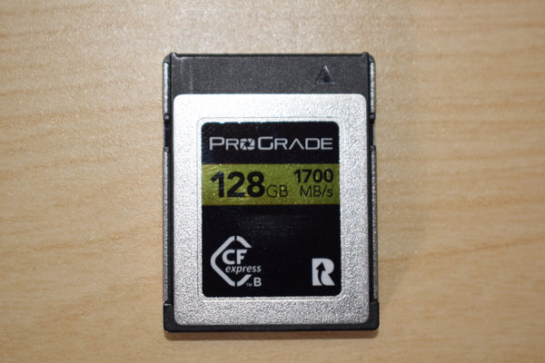 ProGrade Digital 128GB CFexpress 2.0 Type B Gold Memory Card (21030) , Used