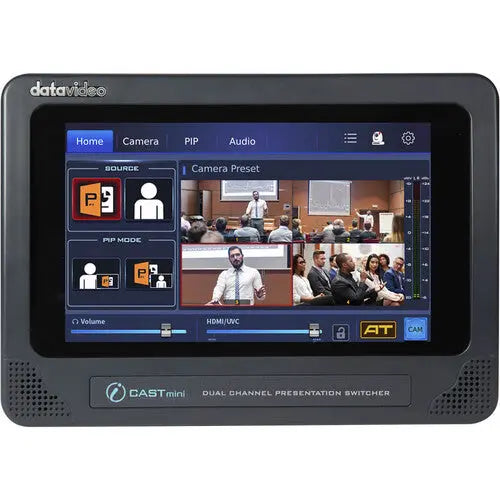 Datavideo iCast Mini 4K Dual-Channel Presentation Switcher