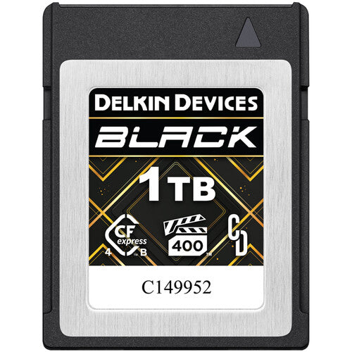 Delkin Devices BLACK CFexpress Type B 4.0 Memory Card