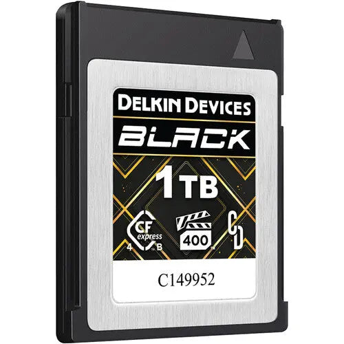 Delkin Devices BLACK CFexpress Type B 4.0 Memory Card - AVC photo video store