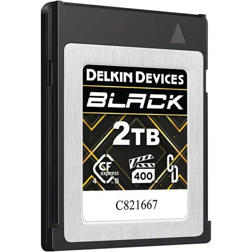 Delkin Devices BLACK CFexpress Type B 4.0 Memory Card - AVC photo video store