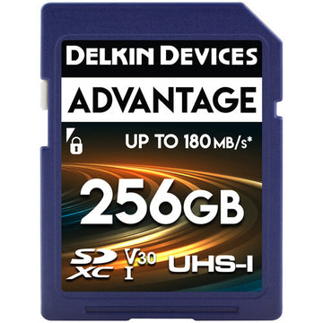 Delkin DSAV3256 256GB ADVANTAGE UHS-I SDXC Memory Card